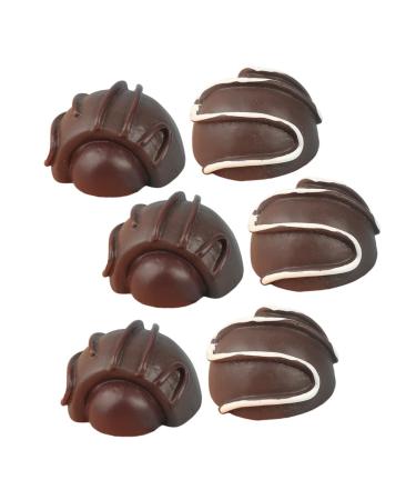 STAHAD 12pcs Simulation Chocolate Faux Dessert Fake Chocolates Bulk Multi-function Chocolate Model Interesting Fake Chocolate Decorative Fake Chocolate Resin Accessories Cream