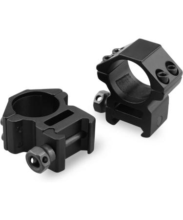 Modkin Rifle Scope Rings - Medium Profile Scope Mounts for Picatinny/Weaver Rail (1 inch, Set of 2) - Buy Online on SooperMarket.com