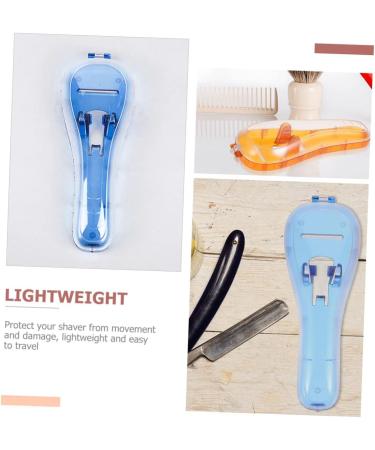 Plafope Razor Storage Box - Travel Case Holder for Men's Razors & Shavers | 2-Pack Durable Organizers - Buy Online on SooperMarket.com