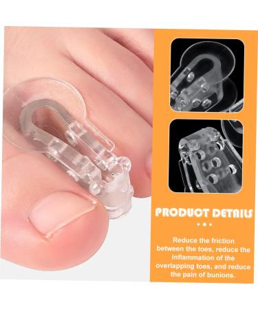 FRCOLOR Nail Tools 3 Pairs - Clip Board & Divider Nursing Care Set for Men - Toe Separator & Foot Valgus Protector - Thumb Splint - Buy Online on SooperMarket.com