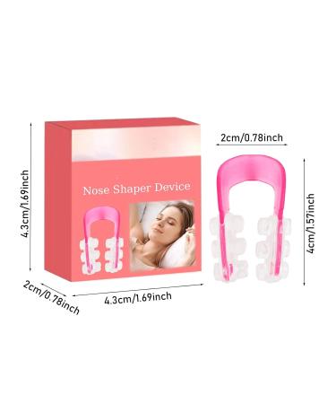 Zetiling Nose Shaper - Adjustable Silicone Nose Lifter & Straightener for Perfect Nose Shape | 2pcs Nose Up Clip - Buy Online on SooperMarket.com