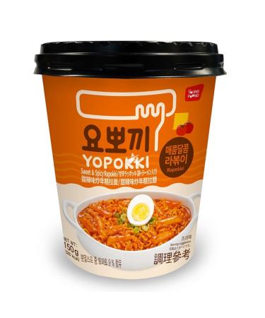 Young Poong Yopokki Cup - Sweet & Spicy Rapokki 145g