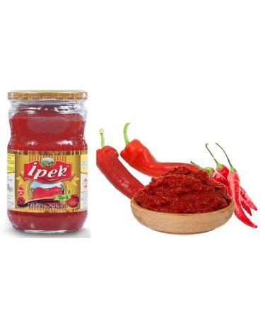 ipek Sweet Red Pepper Paste Sauce Turkish 22.92 oz 650 gr
