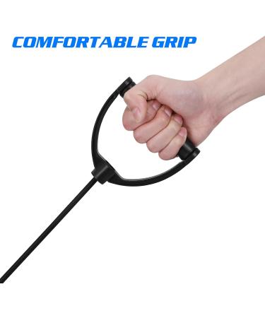 IMIKEYA Resistance Bands - Stepper Fitness Bands with Handles | Workout & Strength Training | Home Exercise Equipment - Buy Online on SooperMarket.com