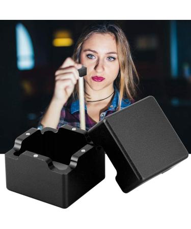 Alomejor Mini Cue Tip Chalk Holder - Magnetic Billiard Chalk Carrier Case in Black for Perfect Pool Game - Buy Online on SooperMarket.com