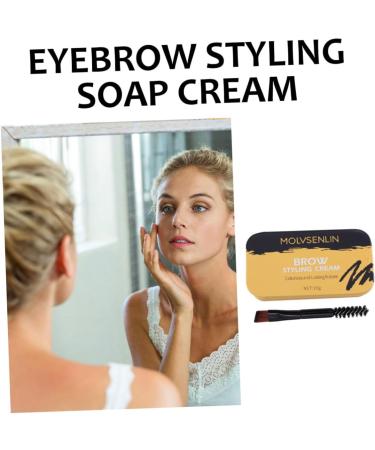 PLAFOPE 2 Pcs Eyebrow Styling Cream Brow Wax Eyebrow Soap Eyebrow Shaping Wax Lip Gloss Kit Wax Stick - Buy Online on SooperMarket.com