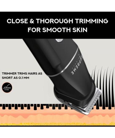 Supreme Trimmer All-in-One Multigroomer | IPX6 Waterproof | 120 Min Runtime | 14-Piece Versatile Grooming Kit | SMG3030 - Buy Online on SooperMarket.com