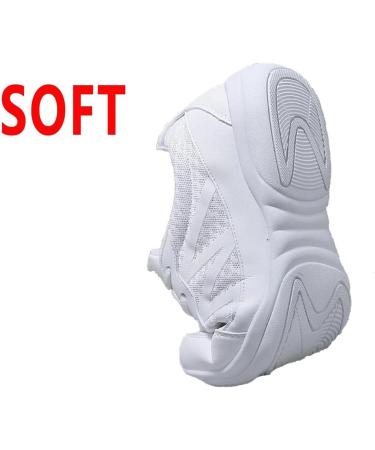 White Cheerleading Shoes for Girls & Women Stylish Dance Yoga & Gymnastics Training Shoes Size 36 EU - Buy Online on SooperMarket.com