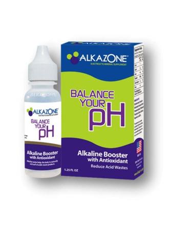 Alkazone pH Booster Drops for Alkaline Water Includes 25 x Free SimplexHealth pH Test Strips