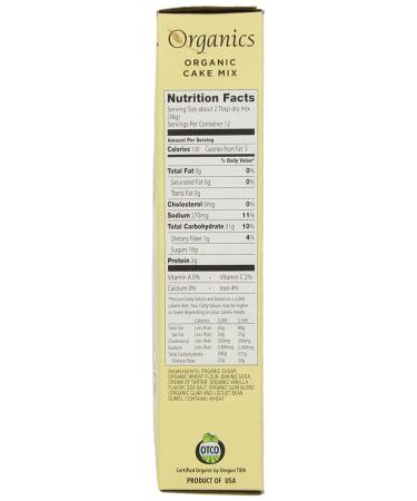 Organic Vanilla Cake Mix - European Gourmet Bakery, 15.25 oz | Bake Delicious Treats - Buy Online on SooperMarket.com