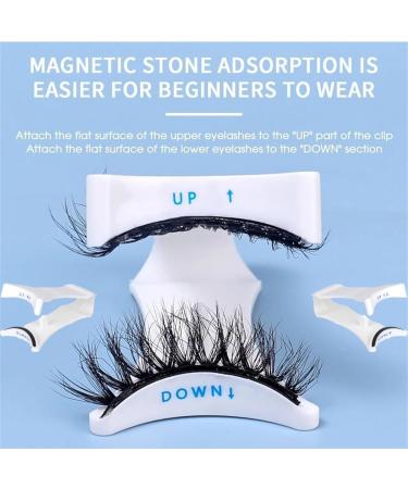 Iris and Ada Magnetic Lashes Lumeer Magnetic Eyelashes with Applicator Reusable Magnetic Eyelashes Natural Look Magnetic Lashes No Glue or Liner Needed (Simple+Nature) - Buy Online on SooperMarket.com