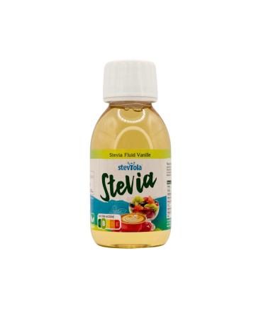 Steviola Stevia Fluid Vanilla vanilla sweetener for food and drinks vegan and natural 125ml