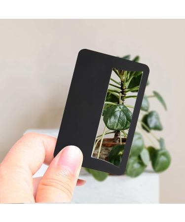 Lrtzizy Credit Card Size Lighted 3X Magnifier Bundle Includes 2 Magnifiers Each Magnifier for Reading Has 3X Lens Use As 3X Magnifying Glass with Light or As Reading Magnifier for Menus black - Buy Online on SooperMarket.com
