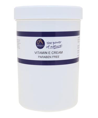 Absolute aromas vitamin e body cream - unpaved base cream free of parabens and sulfates - moisturizer for face body and scars (1kg) undisclosed 1 kg (1 Pack)