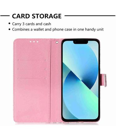 Buy Compatible Samsung Galaxy A14 Wallet Case - Glossy 3D Pattern PU Leather with Red Butterfly Design | International Shipping - Buy Online on SooperMarket.com