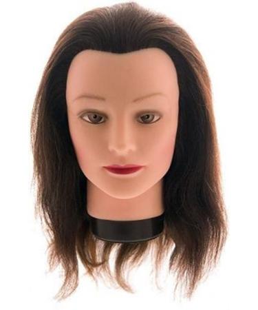 Comair 7000835 Emily Human Hair Ubung Head Brown