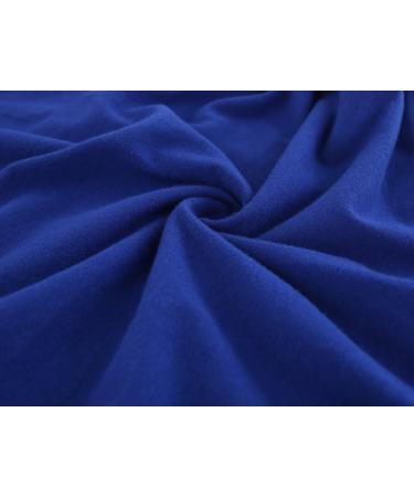 ZUMIY Maternity Nursing Top - Women's Cotton V Neck Ruched Waist Double Layered Tank - S Blue - Buy Online on SooperMarket.com