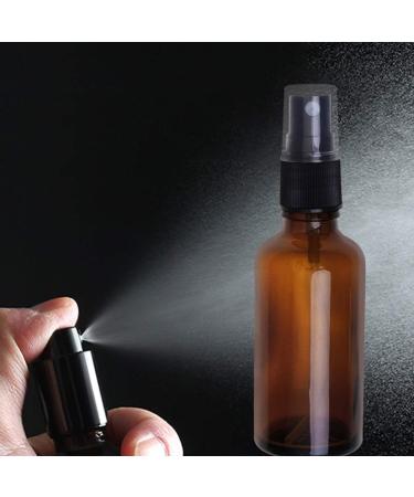 Frcolor 50ml Brown Spray Bottle with Refill - Fine Fog Atomizer for Essential Perfume Oil | International Shipping - Buy Online on SooperMarket.com