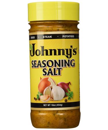 Johnny's Seasoning Salt, Chef Blended, 16 oz (2)