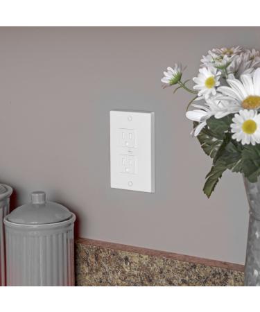 Jambini Self-Closing Baby Proof Outlet Covers Baby Proofing - An Alternative To Plug Covers for Electrical Outlets and Outlet Protectors (3 pack) - Buy Online on SooperMarket.com