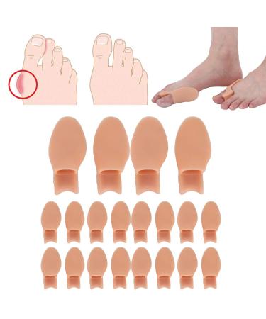 10pcs Orthopedic Bunion Splint Corrector Toe Separators - Skin Color - Buy Online on SooperMarket.com
