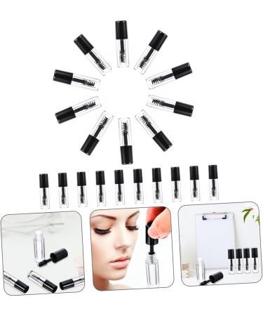 IMIKEYA 20pcs Empty Eyelashes Lip Gloss Transparent Mascara Tubes Reusable Mascara Bottles Miss Filling - Buy Online on SooperMarket.com