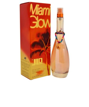 Miami Glow By J. Lo Eau de Toilette Spray for Women 3.40 oz ( Pack of 5)