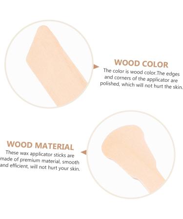 Beavorty 150pcs Wax Stick Applicator for Hair Removal | Premium Wood Spatula Bagged Wax Sticks - Buy Online on SooperMarket.com