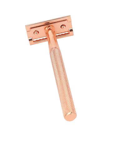 Vintage Manual Facial Barschneider - Double-Sided Metal Compact for Women - Ros Gold Portable Outdoor Care - Buy Online on SooperMarket.com