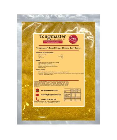 Tongmaster's Chinese Curry Sauce Secret Recipe 110g Serves 4
