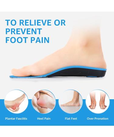 3ANGNI Plantar Fasciitis Insoles for Men & Women - Arch Support Orthotics for Foot Pain Relief Flat Feet & High Arch Heavy Duty Support for All-Day Comfort (XS Sizes 3-4.5 Men / 5-6.5 Women - Buy Online on SooperMarket.com