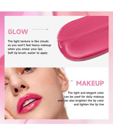 Pink Lipstick Set - Waterproof High Pigment & Non-Smudge Liquid Lip Gloss - Long-Lasting Makeup for Women - Pack of 3 - Buy Online on SooperMarket.com