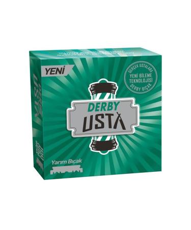 Derby USTA Single Edge half Shaving Blades For Straight Razors Barber Salon