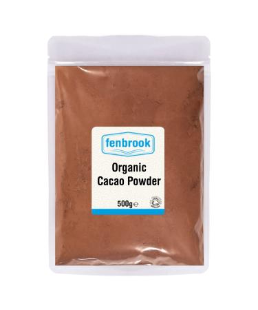 Organic Cacao Powder 500g Certified Organic by Fenbrook Organic