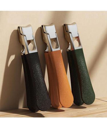Dajidafu Splashproof Toenail Clippers For Safe And Hygienic Stainless Steel Nail Clippers Splashproof Nail Clippers Easy Storage black - Buy Online on SooperMarket.com