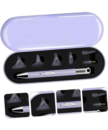DOITOOL 2 Boxes Nail Art Glow Drill Pen Nail Implements Nail Drawing Tools Nail Dotting Pen Refillable Pen Cross Diamond Pens Nail Art Pen Crystal Purple Manicure With Lights Plastic - Buy Online on SooperMarket.com