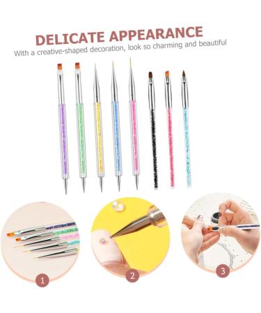 DOITOOL 3 Sets Nail Pen Household Nail Tools Portable Dotting Tools Dotting Accessory Pro Tools Polly Gel Portable Nail Tools Para U as Nail Supply 3d Gel Nail Gel Abs Painting Pen Painted - Buy Online on SooperMarket.com