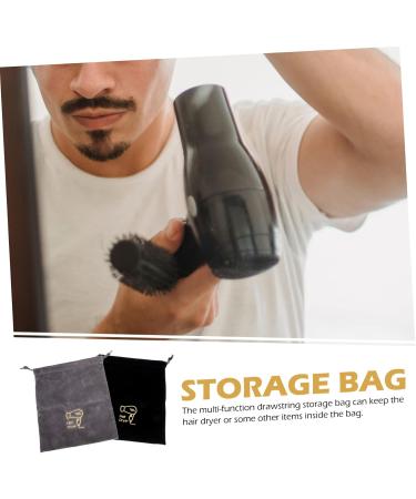 NOLITOY 4 Pcs Hair Dryer Bag Travel Blow Dryer Drawstring Toiletry Bag Storage Box Flannel Household - Buy Online on SooperMarket.com