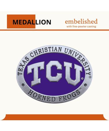 Heritage Pewter TCU 15 oz. Coffee Mug - Metal Pewter Inlay | Perfect for Coffee Beverages - Buy Online on SooperMarket.com