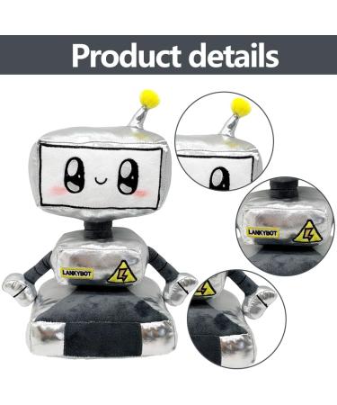 Hilloly Robot Lanky-Box Plush 30cm Foxy and Boxy Toy Set - Perfect Birthday Gift for Kids - Soft Plushies for Boys and Girls - Lanky-Box Robot Collection - Buy Online on SooperMarket.com