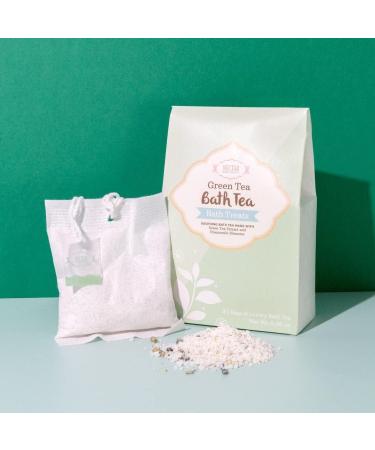 Green Tea & Chamomile Bath Tea Bags - Herbal Bath Soak Gift for Her - Buy Online on SooperMarket.com