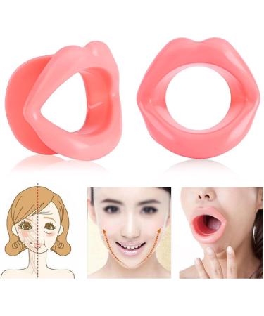 ANGGREK Silicone Mouth Muscle Tightener Face Lifting Lip Exerciser Red Anti-Wrinkle Anti-Aging Face Slimmer Exercise Mouth - Buy Online on SooperMarket.com