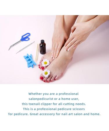 Long Handled Stainless Steel Toenail Clippers for Seniors - Precision Ingrown Toenail Scissors for Thick Toenails - Buy Online on SooperMarket.com