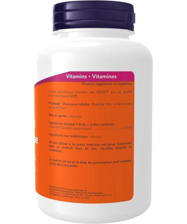 Now Ascorbic Acid (100% Pure Vit.C) Pwd 227g - Buy Online on SooperMarket.com