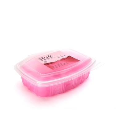 Paraffin Wax Bath 1.300 ml (980 g) Selas. for Aesthetic Treatment of Hands and Feet. to Choose Aloe Vera or Rosehip. (Rosehip)