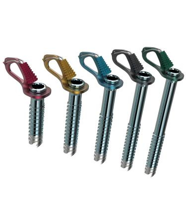 Blue Ice Aero Lite ice screw green 22cm
