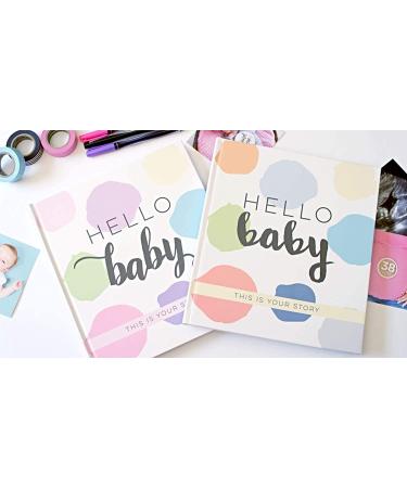 Bobee Baby Book  a photo scrapbook for boys milestone baby's first year memory book made simple adorable keepsake to document newborn through five years including adoption baby pictures single parent gifts baby journal for boy baby shower book album Blue - Buy Online on SooperMarket.com