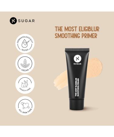 SUGAR Cosmetics The Most Eligiblur Smoothing Primer - Smooth Application & Full Coverage for Flawless Skin - Buy Online on SooperMarket.com