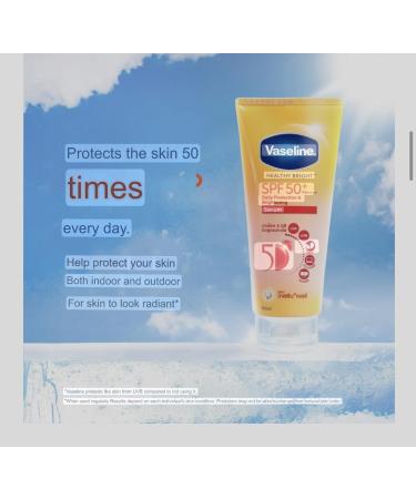 Vaseline Healthy Bright Daily Protection Brightening Serum SPF50+ PA++++ 170ml | Shop Internationally for Radiant Skin - Buy Online on SooperMarket.com