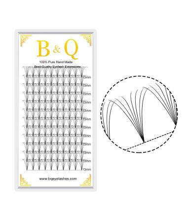 7D-C Premade Fans Eyelash Extensions - 13mm Short Stem Volume Lashes (0.070.10 CD Curl) - Buy Online on SooperMarket.com